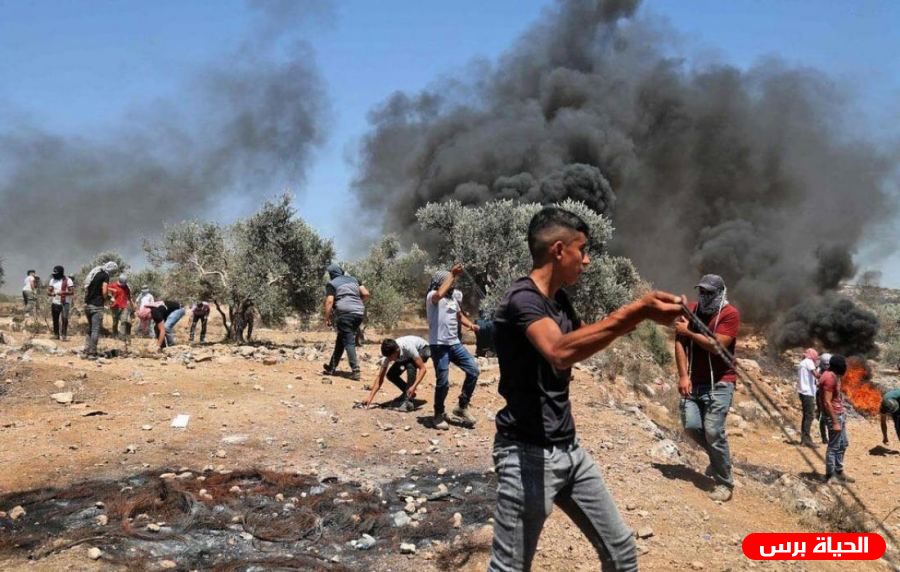 اندلاع مواجهات مع الاحتلال في بلدة بيتا