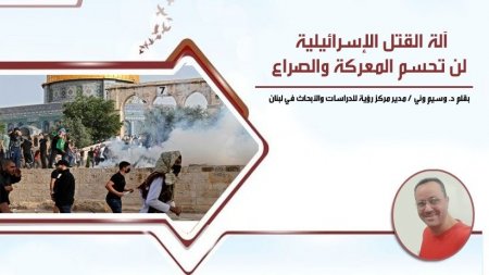 آلة القتل الإسرائيلية لن تحسم المعركة والصراع بقلم د. وسيم وني