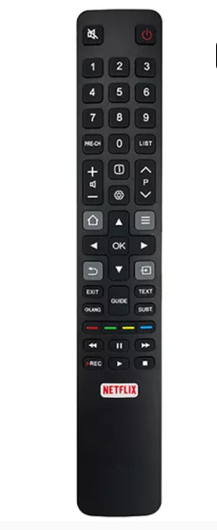 ريموت تلفزيون tcl