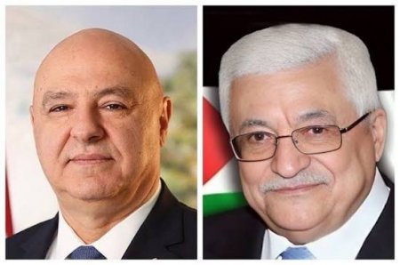 الرئيس الفلسطيني محمود عباس يجري اتصالا هاتفيا مع الرئيس اللبناني جوزاف عون 