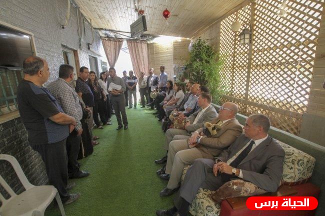 رؤساء بعثات دول الاتحاد الأوروبي في القدس ورام الله يزورون سلوان