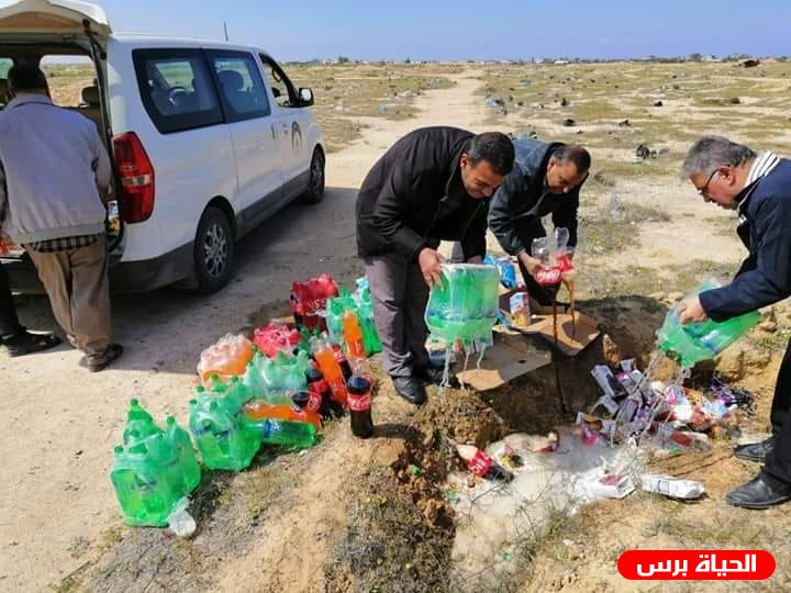 الاقتصاد تتلف 60 طنا منتجات وسلع منتهية الصلاحية