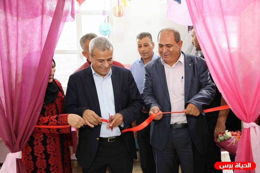 افتتاح المبنى الجديد لمدرسة بنات سنيريا الثانوية في قلقيلية 