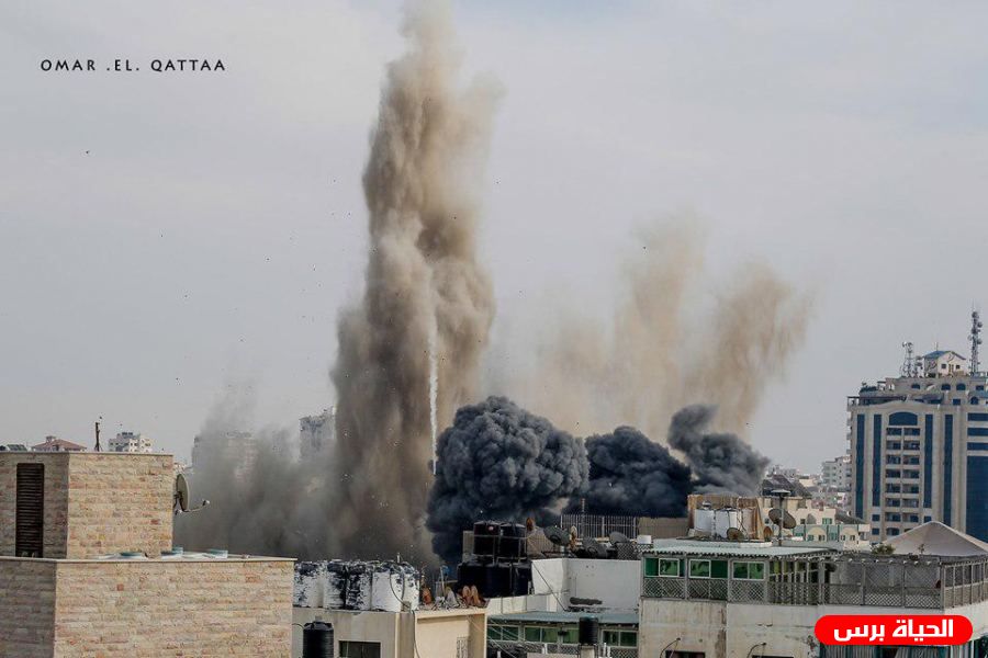 الاحتلال يواصل قصف عدة مواقع في قطاع غزة