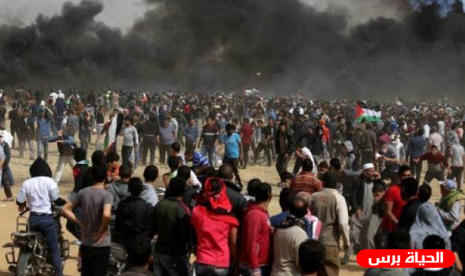 استعدادات في غزة لإنطلاق فعاليات مسيرة العودة الـ 59