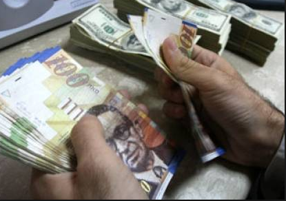 اسعار العملات مقابل الشيقل اليوم