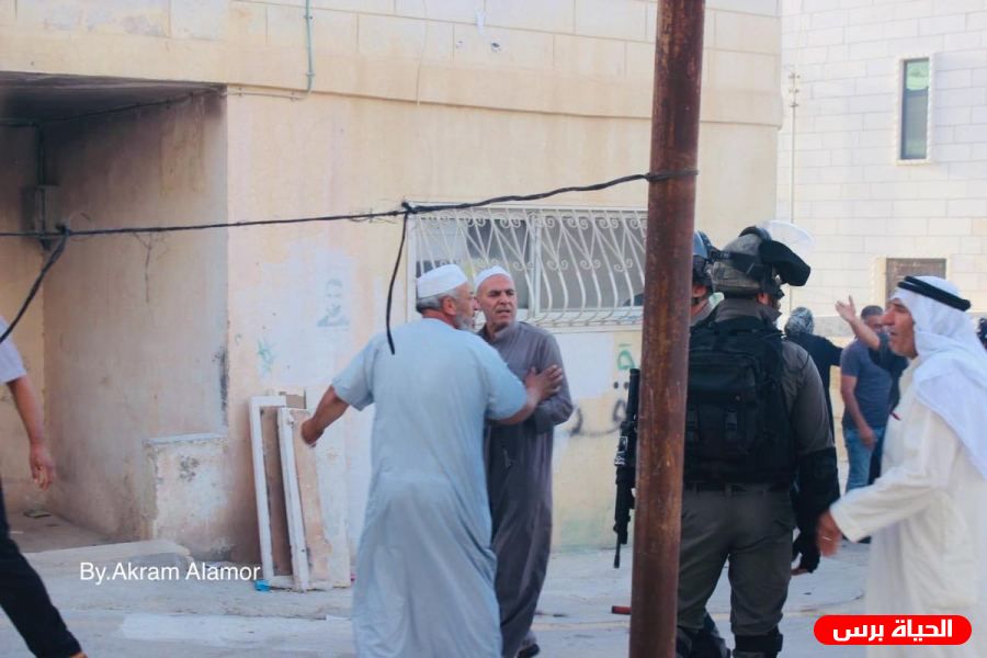 الاحتلال يستولي على معدات بناء في بورين