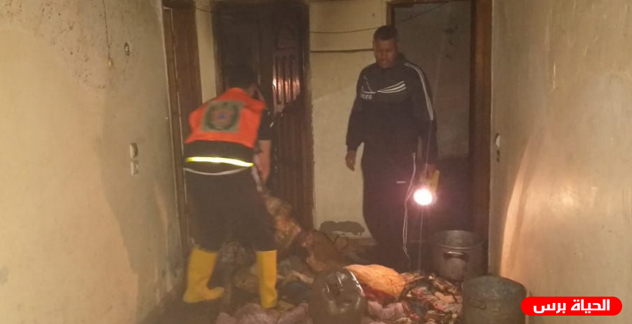 اندلاع حريق بمنزل في المغراقة وسط قطاع غزة