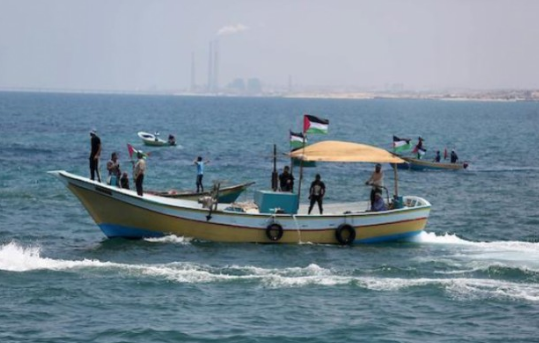 مصرع صياد من دير البلح