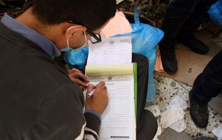 اتلاف طن ونصف تين مجفف فاسد في رفح