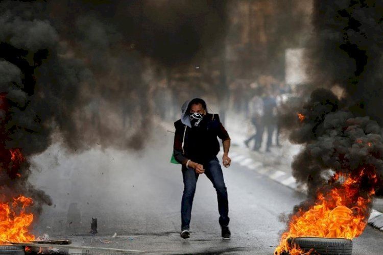 الاحتلال يقمع مسيرة شرق طوباس نصرة للقدس وغزة