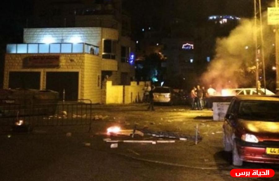 اندلاع مواجهات في جبل المكبر واعتقال شاب من الطور