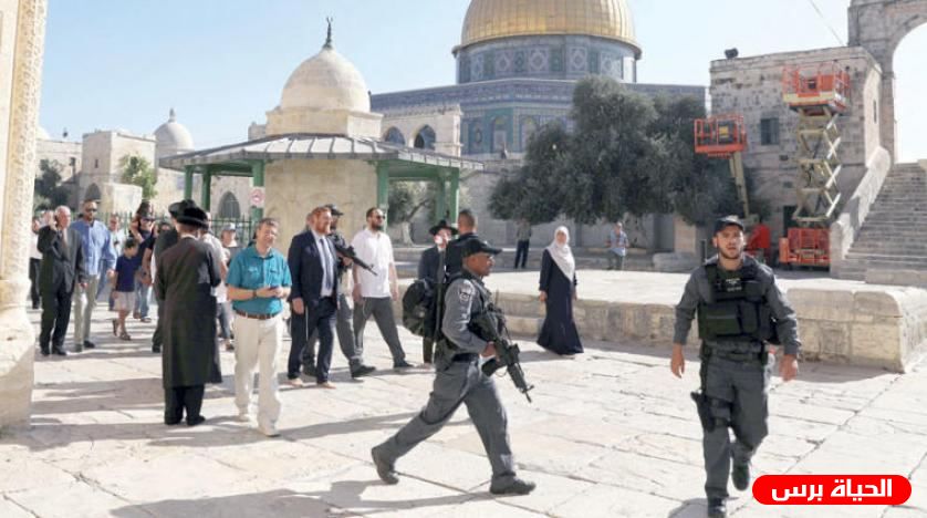 الاحتلال يسمح للمستوطنين بأداء طقوس تلمودية في المسجد الأقصى