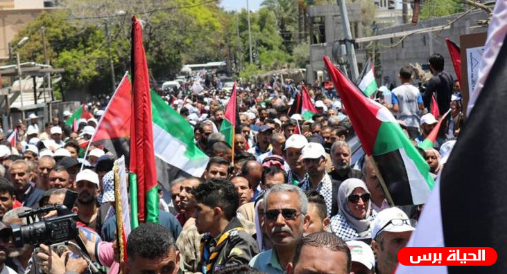 إحياء الذكرى الـ74 للنكبة في مخيم الدهيشة