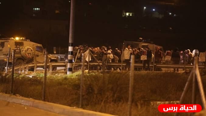 إصابة 8 مواطنين في هجوم المستوطنين على قرية برقة