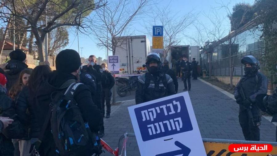 مستوطنون يهاجمون حي الشيخ جراح