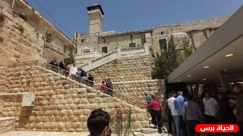 جنود الاحتلال يقتحمون الحرم الإبراهيمي الشريف
