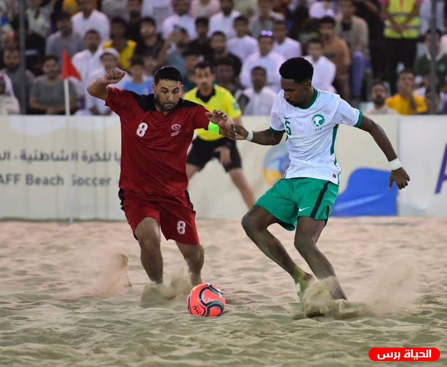 فلسطين يكتسح السعودية بسداسية ويبلغ نصف نهائي غرب آسيا