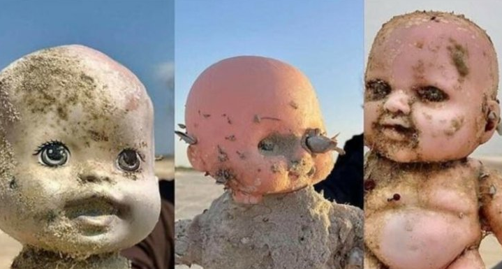 دمى مخيفة على شواطئ تكساس تثير رعب المواطنين