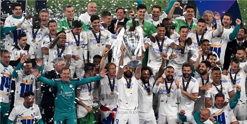 ريال مدريد يحقق لقب بطل دوري ابطال اوروبا على حساب ليفربول
