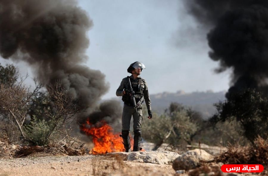 اندلاع مواجهات مع الاحتلال غرب نابلس