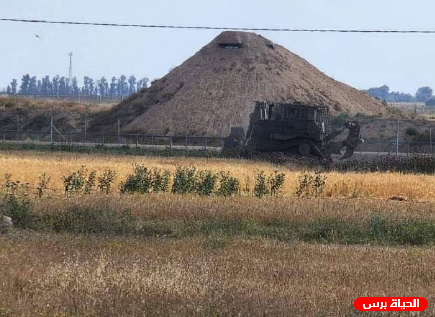 توغل لآليات الاحتلال شرق المغازي وسط قطاع غزة