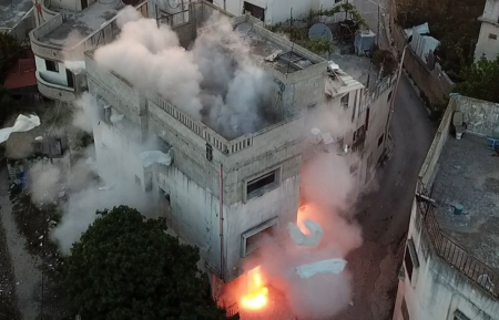 الاحتلال يدمر منزل الشهيد محمد صوف في قرية حارس