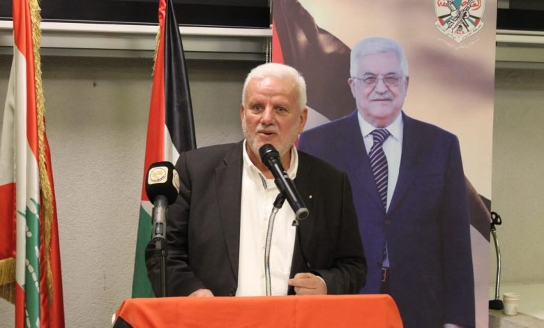 فتحي أبو العردات يهنئ اتحاد عمال فلسطين - فرع لبنان بعيد العمال 