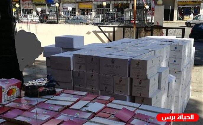 الأمن الوقائي يضبط معملا لتزوير الدخان والمعسل في يعبد