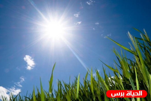 الطقس : الحرارة أعلى من معدلها السنوي العام