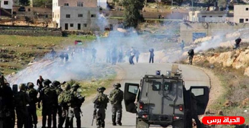 اعتقال شاب واصابة 5 بمواجهات مع الاحتلال في كفر قدوم