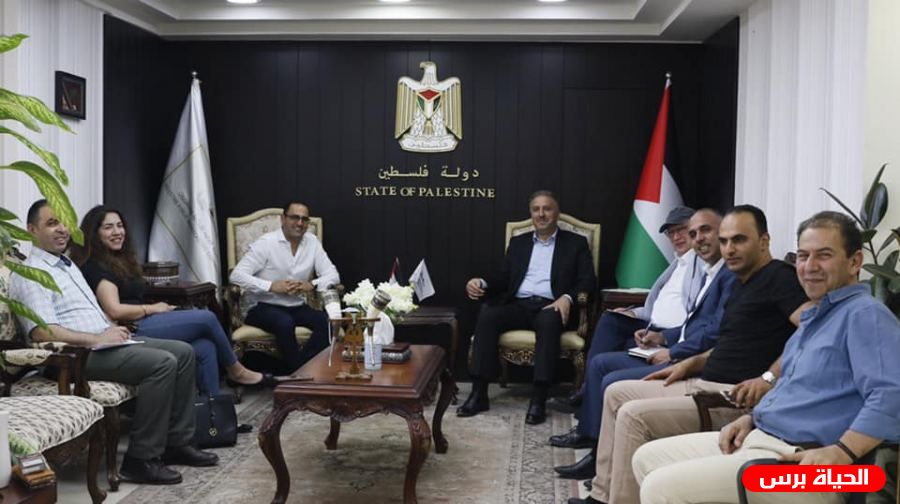 الوزير عساف يستقبل مسؤول الاتصال والمعلومات في مكتب المفوضية الأوروبية