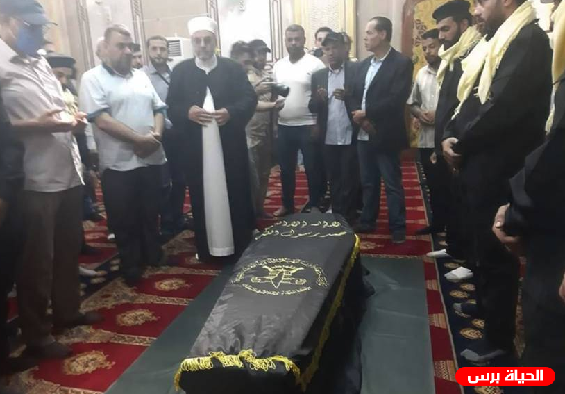 دفن جثمان الدكتور رمضان شلح في دمشق