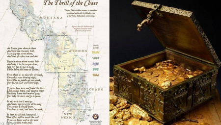 أمريكي يعثر على كنز فوريست الثمين 