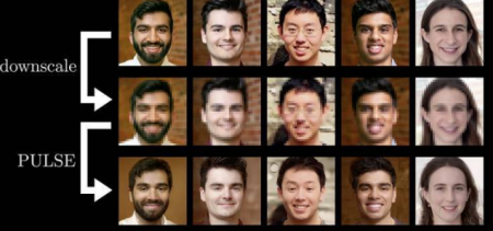 نظام مخيف يصنع وجه من الصور المموهة