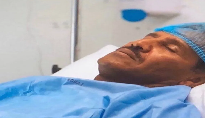 شاهد خالد عبد الرحمن من داخل المستشفى