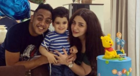 حزن شديد يصيب اوس اوس بعد رحيل طفله الرضيع