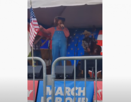 Sacha Baron Cohen Crashes Far-Right Event, Has Crowd Sing Along About Injecting Obama, Fauci With "Wuhan Flu"