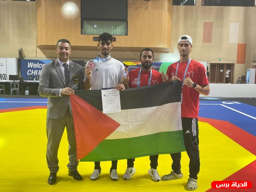 بهلول يتوج ببرونزية بطولة آسيا للتايكواندو في كوريا الجنوبية