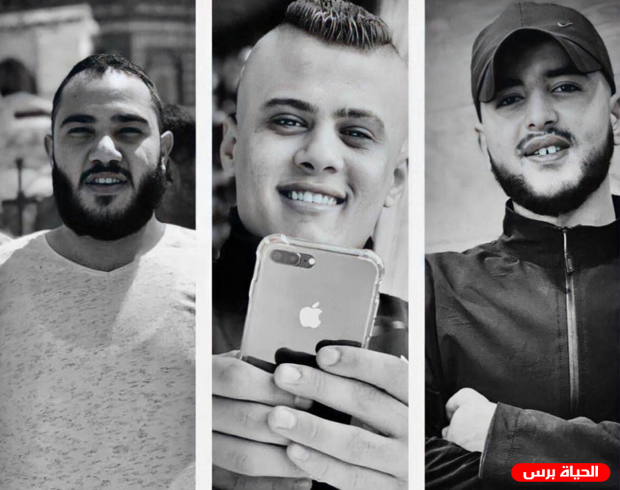 عاجل جنين الان : تفاصيل عملية اغتيال ثلاثة شبان في جنين