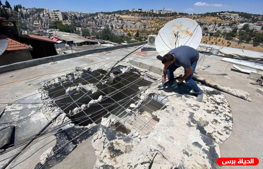 بلدية القدس تجبر المواطن المقدسي فريد جابر على هدم منزله ذاتياً في حي وادي الجوز