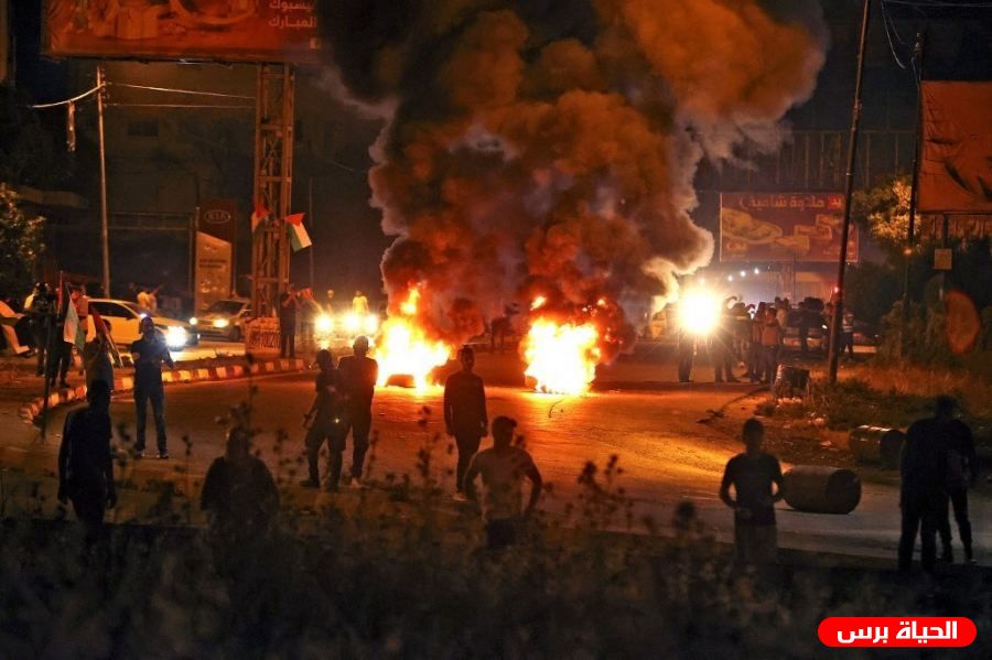 إصابة شاب في الوجه خلال تصدي أهالي النبي صالح لهجوم مستوطنين