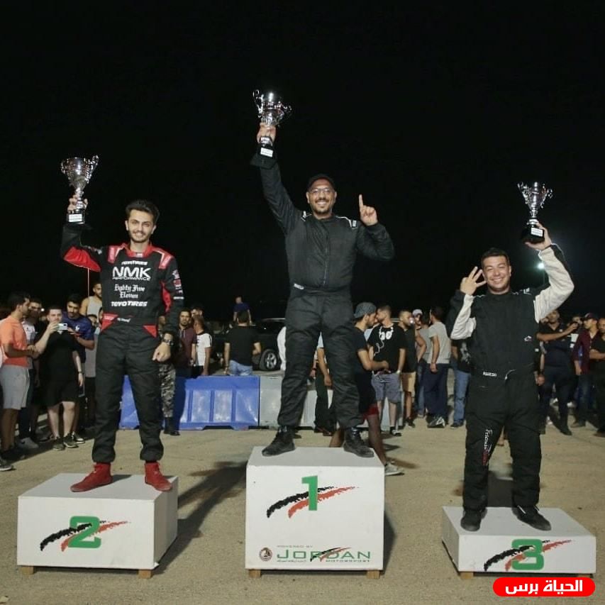 سهيل الأصبح يحقق المركز الثالث في بطولة الأردن لسباقات 