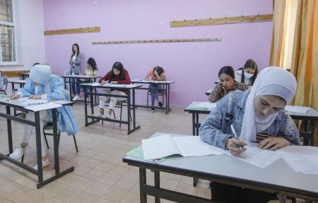 إنطلاق امتحانات الثانوية العامة التوجيهي 2022 في كافة محافظات الوطن