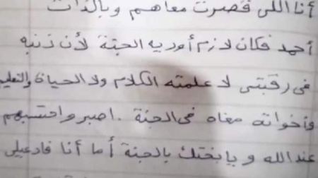حادث الدقهلية .. رسالة تكشف تفاصيل قتل أم مصرية لأطفالها الثلاثة