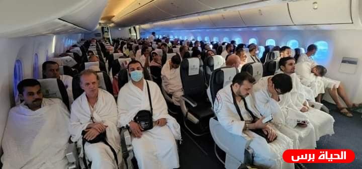 مغادرة الفوج الثاني من حجاج غزة ووصول الفوج الأول الى جدة