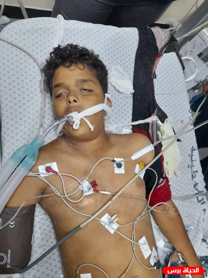 وفاة الطفل احمد حسنة غرقا في بحر غزة