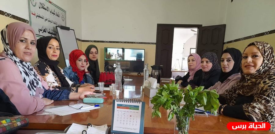 ورشة عمل لكادرات اتحاد العمل النسوي الفلسطيني (فدا) في قطاع غزة