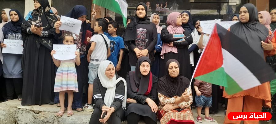 أهالي مخيم البرج الشمالي يقدمون مذكرة عاجلة لإدارة الأنروا