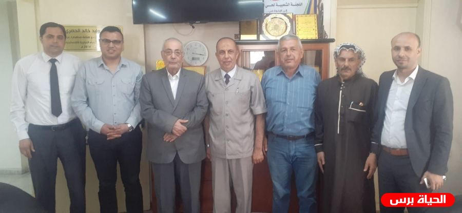 الحصري يستقبل وفداً من الاتحاد العام للمثقفين العرب